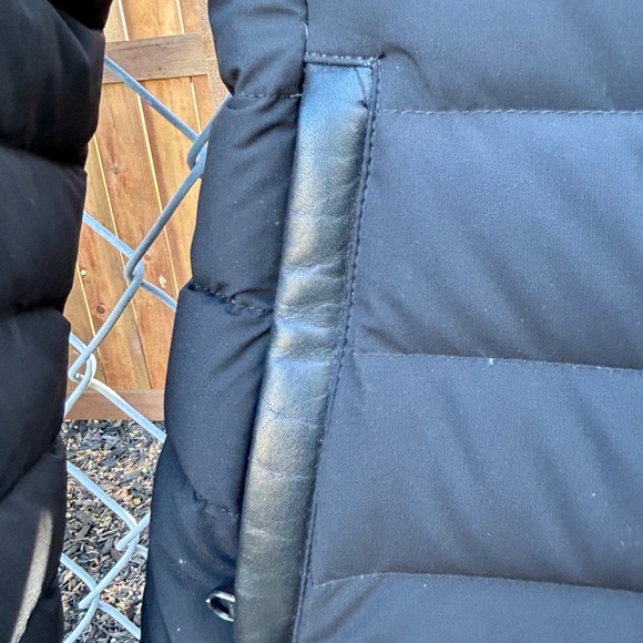 Mackage Black Light Down and Leather Trim Jacket (Size X-small) - Picture 5 of 9